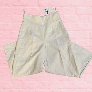 Zara cream Trousers